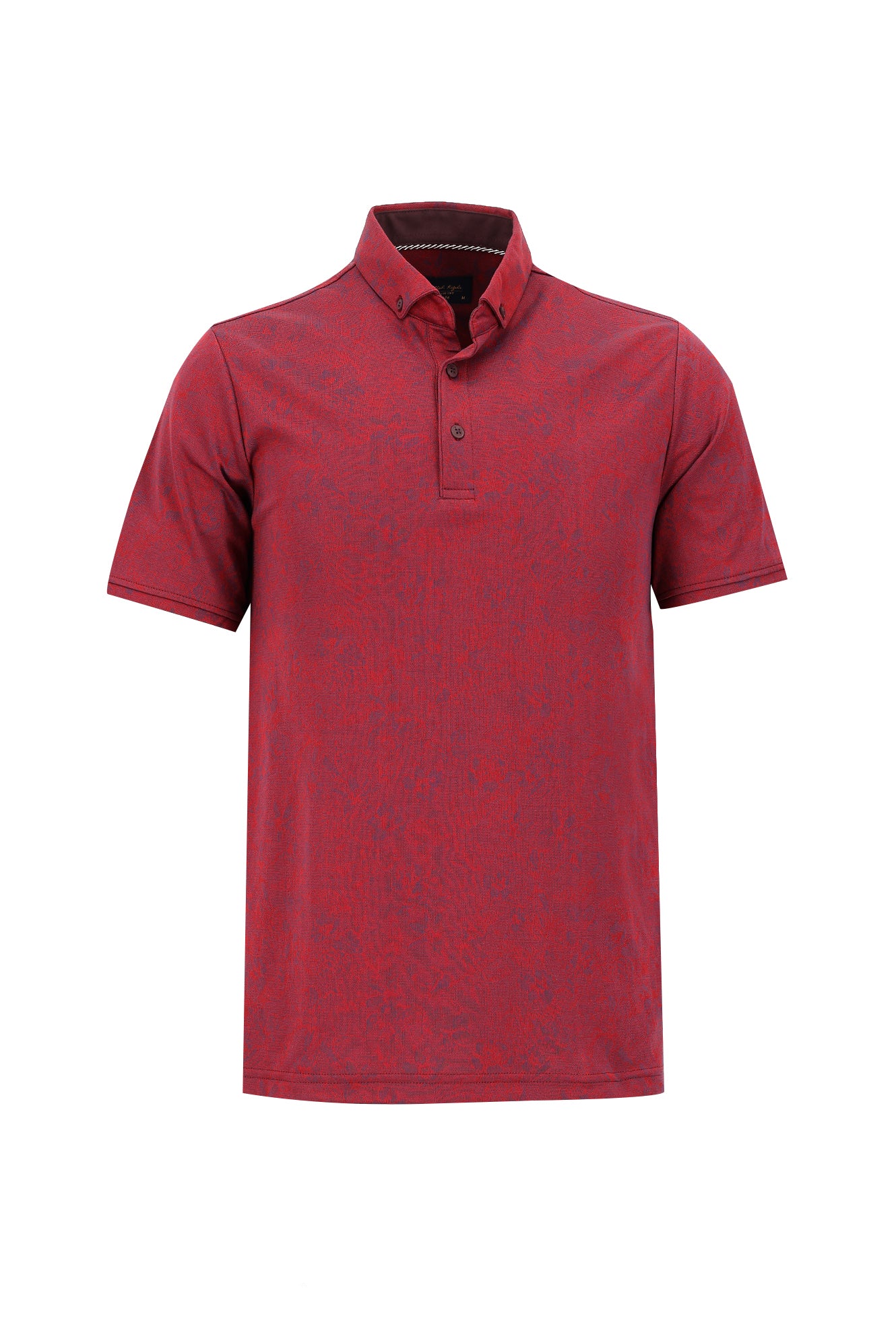 Açık Bordo Polo Yaka Regular Fit T-shirt