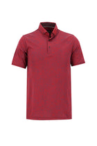 Açık Bordo Polo Yaka Regular Fit T-shirt