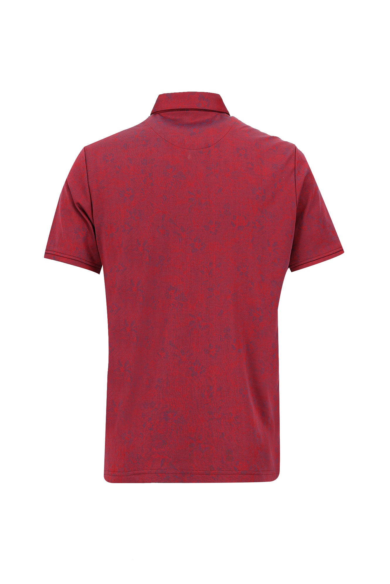 Açık Bordo Polo Yaka Regular Fit T-shirt