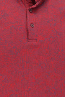 Açık Bordo Polo Yaka Regular Fit T-shirt