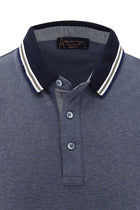 Koyu Lacivert Polo Yaka Regular Fit T-shirt