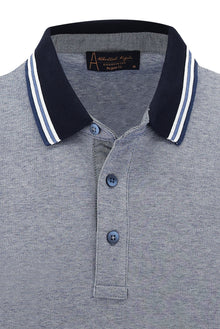 Koyu Mavi  Polo Yaka Regular Fit T-shirt