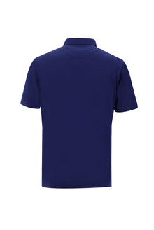 Saks Mavi Polo Yaka Regular Fit T-shirt