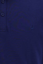 Saks Mavi Polo Yaka Regular Fit T-shirt
