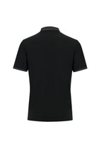 Siyah Polo Yaka Regular Fit T-shirt