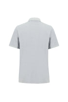 Açık Gri Polo Yaka Regular Fit T-shirt