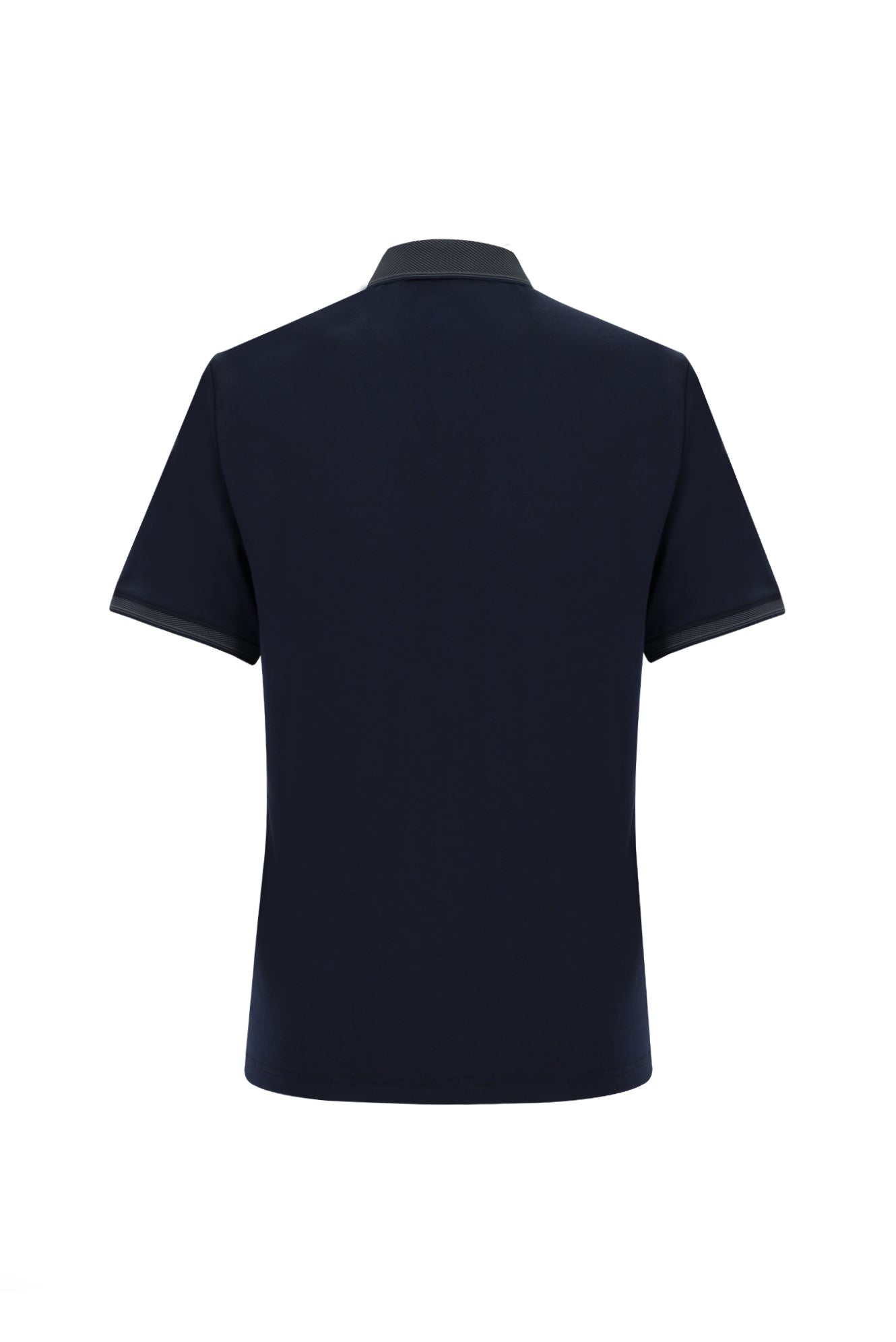 Orta Lacivert Polo Yaka Regular Fit T-shirt