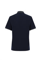 Orta Lacivert Polo Yaka Regular Fit T-shirt