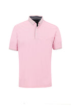 Orta Pembe Polo Yaka Regular Fit T-shirt