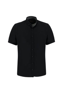 Siyah Polo Yaka Gömlek Model T-shirt