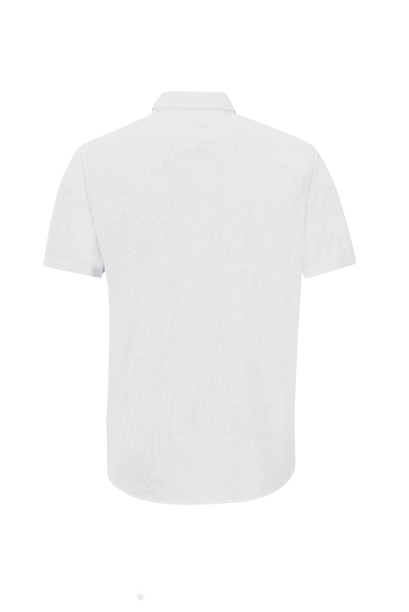 Beyaz Polo Yaka Gömlek Model T-shirt