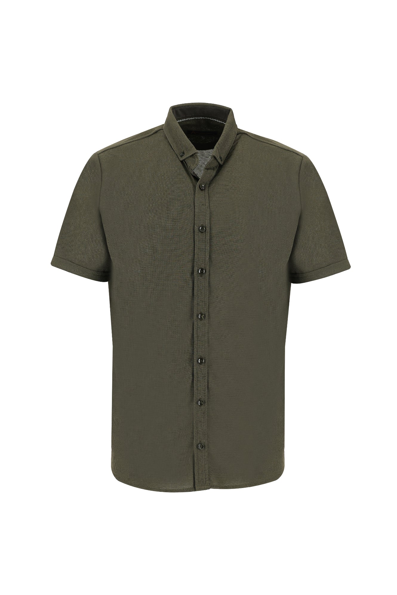 Orta Haki Polo Yaka Gömlek Model T-shirt