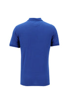 Saks Mavi Polo Yaka Regular Fit T-shirt