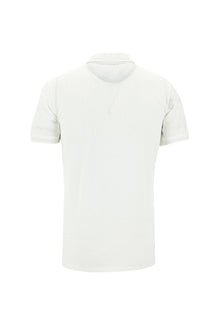 Beyaz Polo Yaka Regular Fit T-shirt