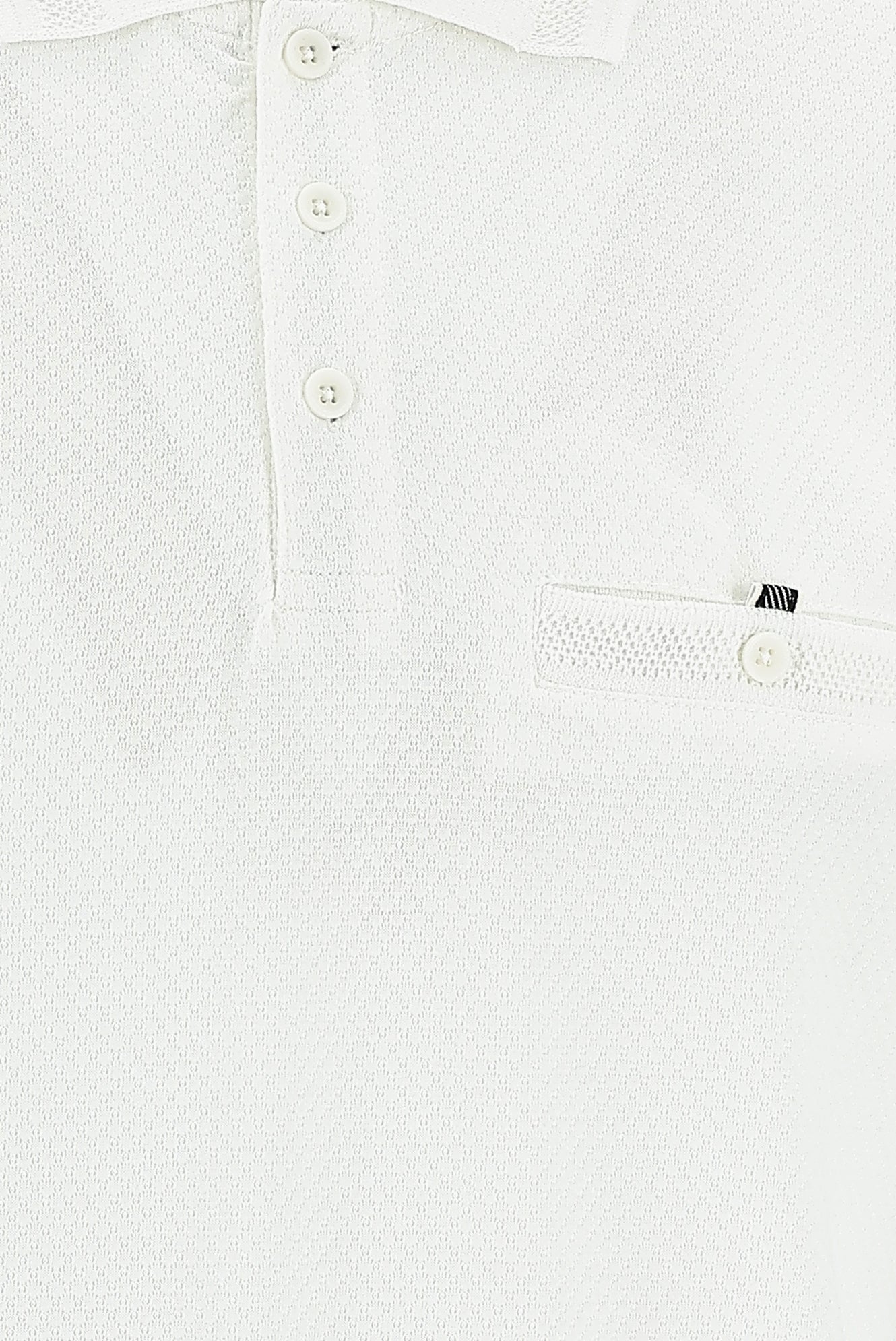 Beyaz Polo Yaka Regular Fit T-shirt