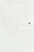 Beyaz Polo Yaka Regular Fit T-shirt