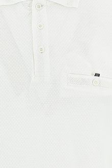 Beyaz Polo Yaka Regular Fit T-shirt