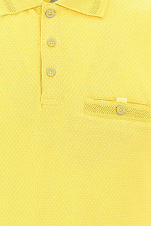 Koyu Sarı Polo Yaka Regular Fit T-shirt