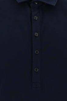 Siyah Lacivert Polo Yaka Slim Fit Dar Kesim Pamuk T-shirt