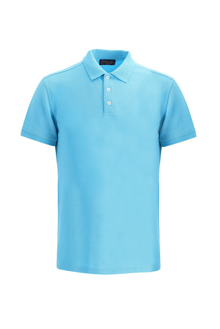 Mavi Polo Yaka Slim Fit Dar Kesim T-shirt