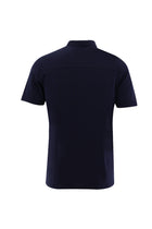 Siyah Lacivert Polo Yaka Slim Fit Dar Kesim T-shirt