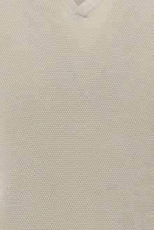 Açık Vizon Polo Yaka Slim Fit Dar Kesim Desenli T-shirt