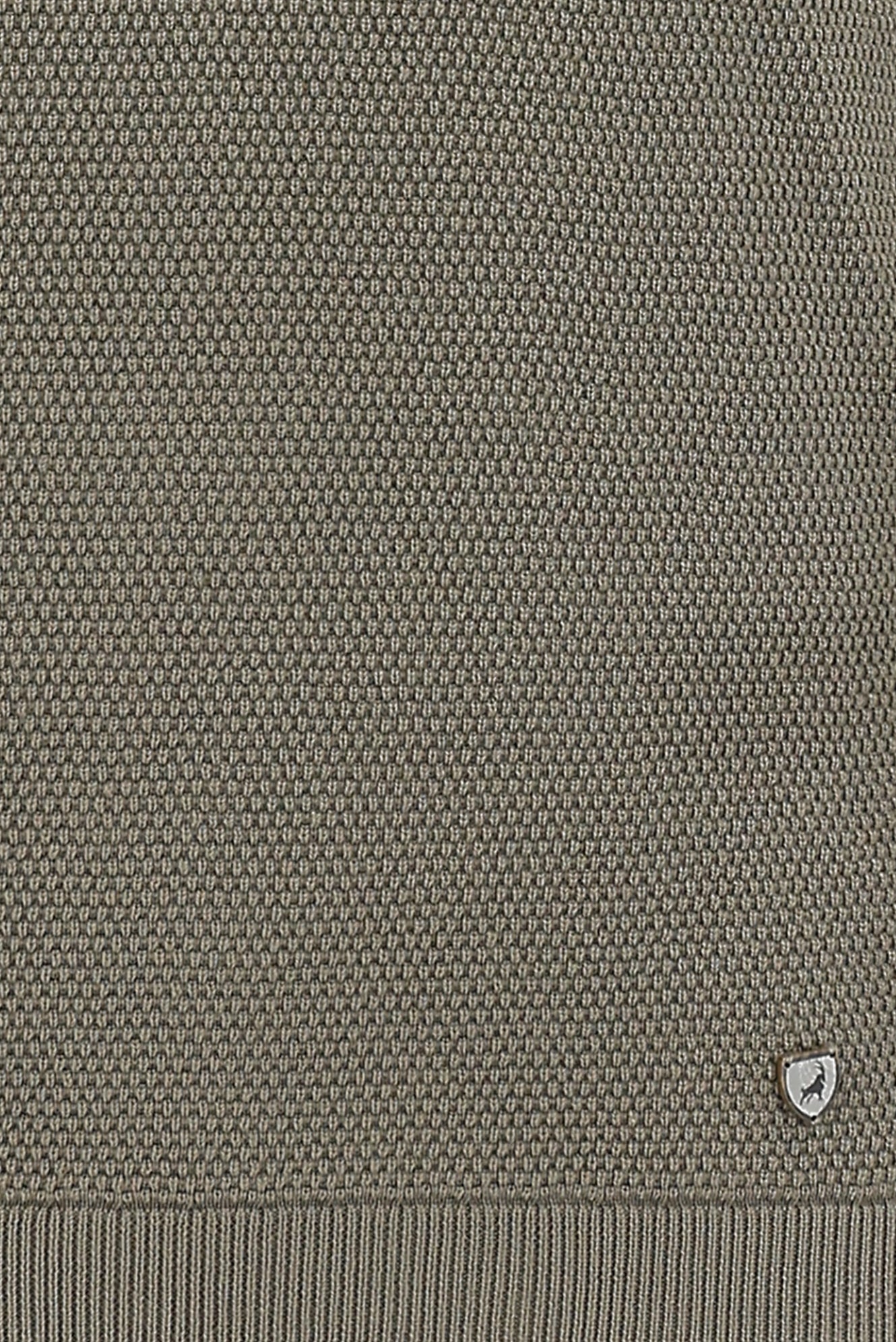 Orta Vizon Polo Yaka Slim Fit Dar Kesim Desenli T-shirt