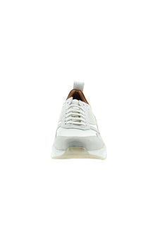 Beyaz Sneaker Deri Ayakkabı