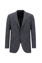 Orta Lacivert 6 Drop Regular Fit Standart Kesim Klasik Ceket-Abdullah Ki??l?