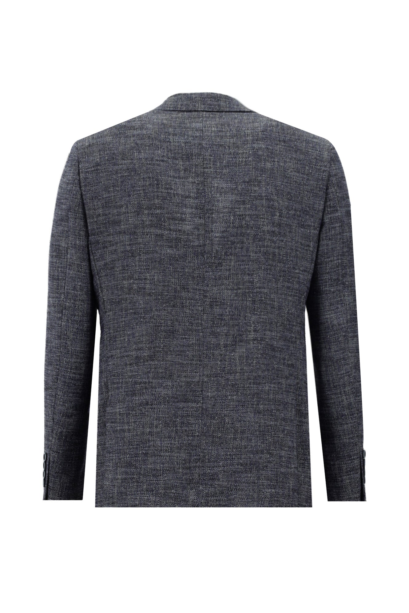 Orta Lacivert Relaxed Fit Rahat Kesim Klasik Ceket