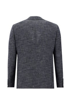 Orta Lacivert 4 Drop Relaxed Fit Rahat Kesim Klasik Ceket-Abdullah Ki??l?