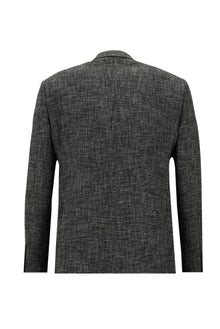 Koyu Antrasit 7 Drop Slim Fit Dar Kesim Klasik Ceket-Abdullah Ki??l?