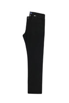 Siyah Regular Fit Likralı Kanvas / Chino Pantolon