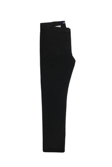 Siyah Regular Fit Likralı Kanvas / Chino Pantolon