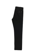 Siyah Regular Fit Likralı Kanvas / Chino Pantolon