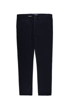 Koyu Lacivert Regular Fit Likralı Kanvas / Chino Pantolon