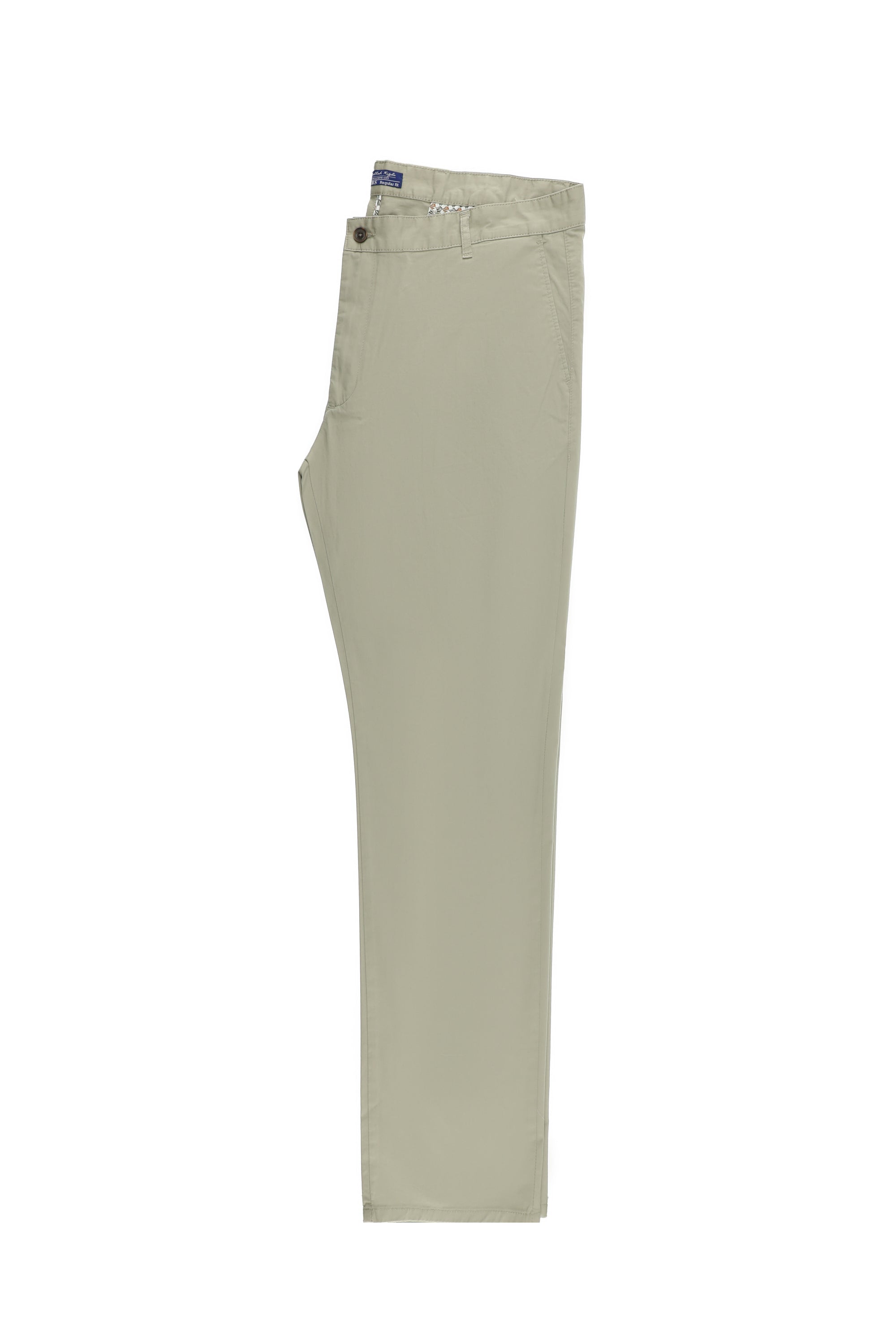 Açık Vizon Regular Fit Likralı Kanvas / Chino Pantolon
