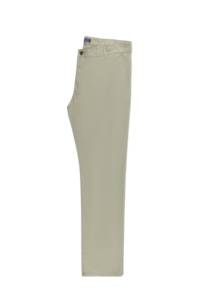 Açık Vizon Regular Fit Likralı Kanvas / Chino Pantolon