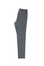Orta Füme Slim Fit Dar Kesim Beli Lastikli İpli Likralı Pantolon