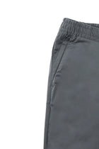 Orta Füme Slim Fit Dar Kesim Beli Lastikli İpli Likralı Pantolon