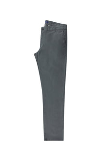Orta Füme Regular Fit Likralı Kanvas / Chino Pantolon