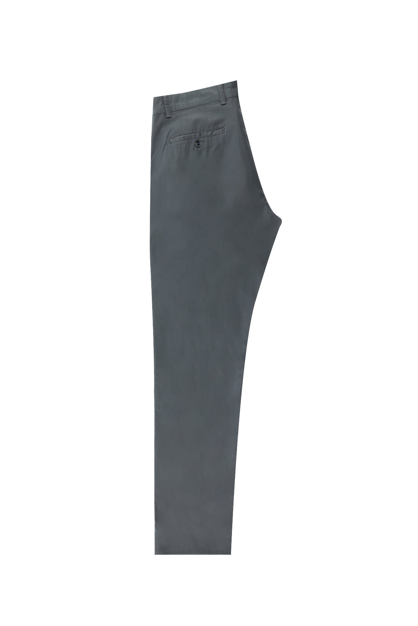 Orta Füme Regular Fit Likralı Kanvas / Chino Pantolon