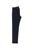 Koyu Lacivert Regular Fit Likralı Kanvas / Chino Pantolon