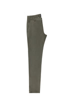 Orta Haki Regular Fit Likralı Kanvas / Chino Pantolon