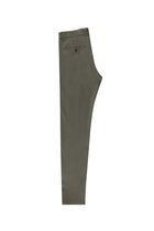 Orta Haki Regular Fit Likralı Kanvas / Chino Pantolon