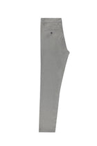 Orta Gri Regular Fit Keten Kanvas / Chino Pantolon