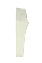 Beyaz Slim Fit Dar Kesim Keten Kanvas / Chino Pantolon