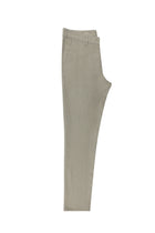 Açık Haki Regular Fit Keten Kanvas / Chino Pantolon