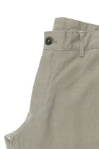 Açık Haki Regular Fit Keten Kanvas / Chino Pantolon