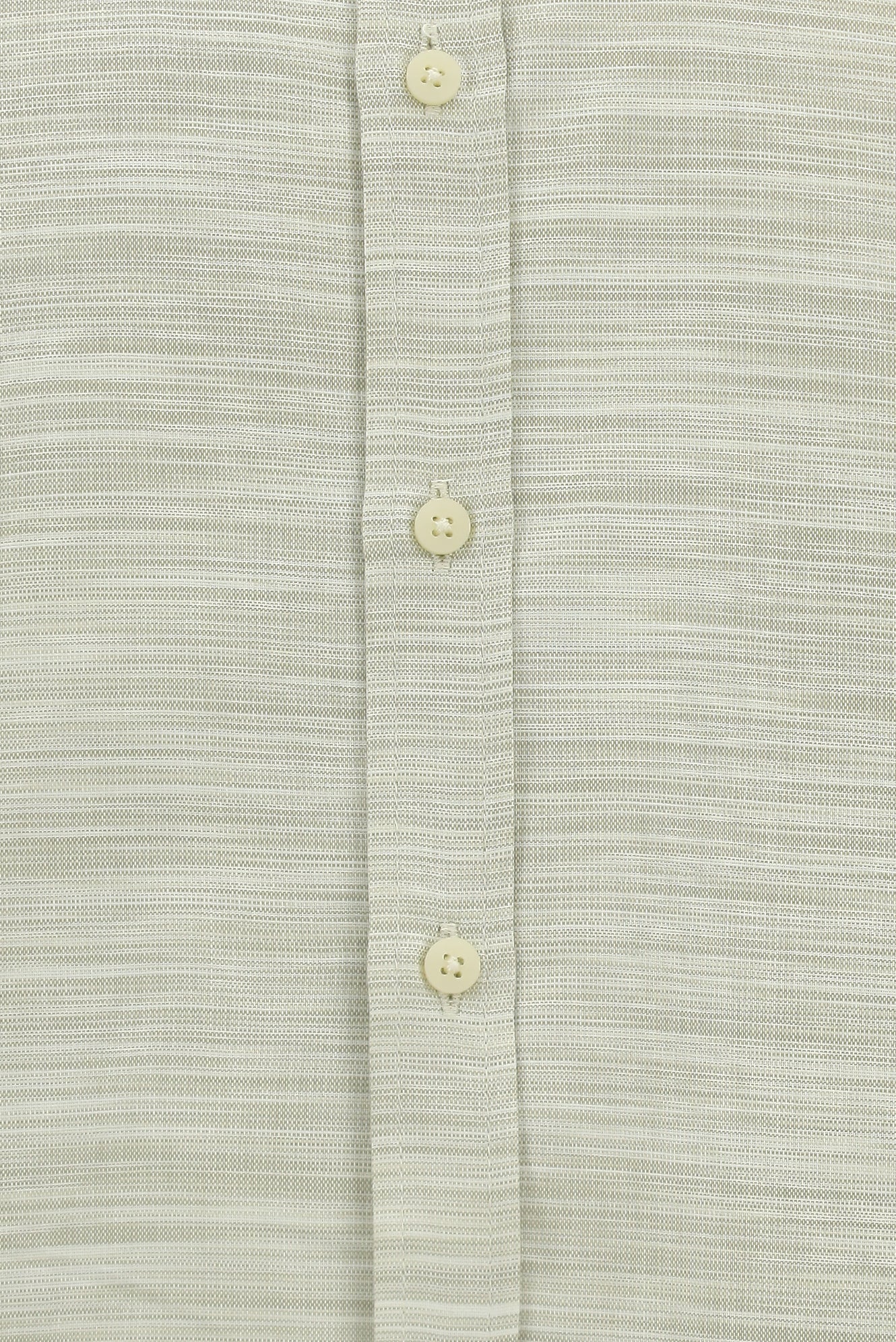 Açık Bej Uzun Kol Slim Fit Dar Kesim Desenli Pamuk Şantuk Gömlek